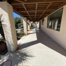 Outdoor-Patio-Concrete-Crack-Repair-And-Concrete-Coating-Completed-in-Saddlebrook-AZ 0